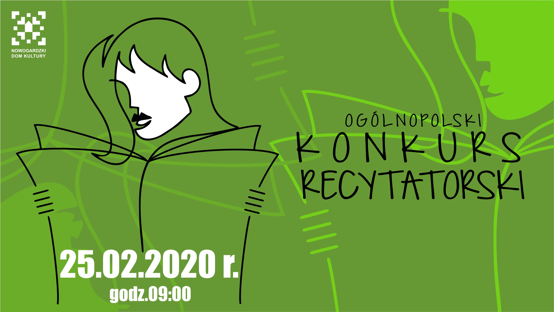 KONKURS | 65 OGÓLNOPOLSKI KONKURS RECYTATORSKI ARA